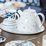 Blue Bay Teapot - Set of 4