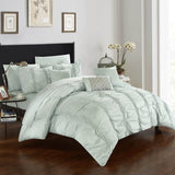 Tori Green Queen 10pc Comforter Set
