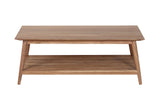 Porter Designs Portola Solid Acacia Wood Transitional Coffee Table Natural 05-108-02-5012