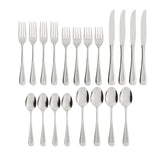 Satin Sand Dune 20-Piece Flatware Set for 4 – Durable, Dishwasher Safe, Elegant Everyday Dining!