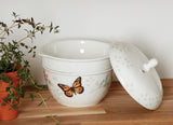 Butterfly Meadow 3-Piece Stackable Bowl Set