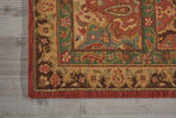 Nourison Living Treasures LI02 Persian Machine Made Loomed Indoor only Area Rug Multicolor 7'6" x 9'6" 99446675507