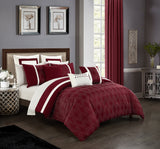 Arlow Berry King 8pc Comforter Set