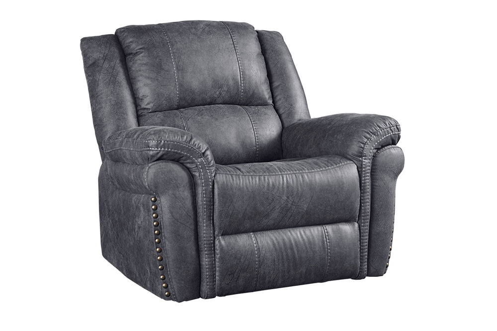 Porter Designs Socorro Manual Contemporary Recliner Gray 03-180C-03-7625