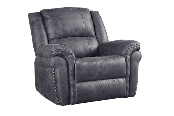 Porter Designs Socorro Manual Contemporary Recliner Gray 03-180C-03-7625