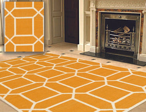 Pasargad Antique Kilim Collection Rust Lamb's Wool Area Rug SA-10404 5X8-PASARGAD