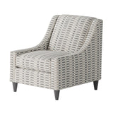 Fusion 592 Transitional Accent Chair 592 Stella Flannel Chair
