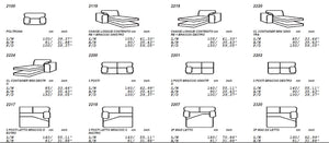 VIG Furniture Estro Salotti Sacha - Modern Black Leather Reversible Sectional Sofa Bed with Storage VGNTSACHA-BLK