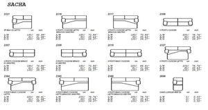 VIG Furniture Estro Salotti Sacha - Modern Black Leather Reversible Sectional Sofa Bed with Storage VGNTSACHA-BLK