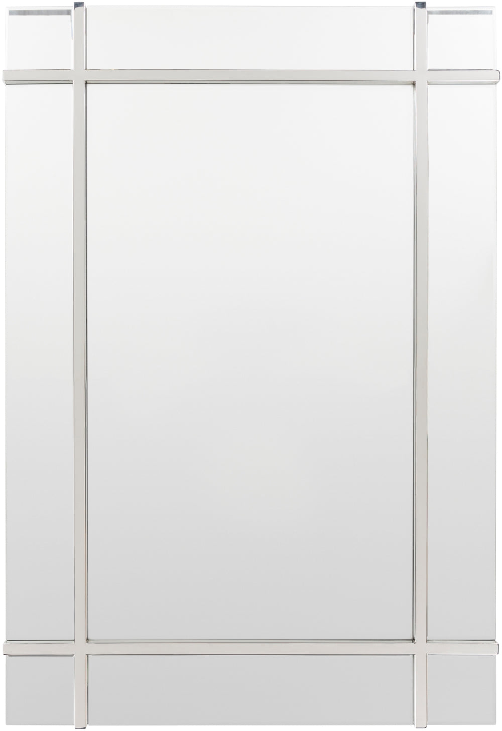 Sadler SAE-003 Modern Manufactured Wood Mirror SAE003-3348  Manufactured Wood 48"H x 33"W