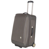 20" Oneonta Carry On Grey Stripe 100% Polyester LTS1001A-3PC