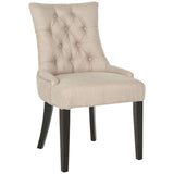 Abby 19''H Tufted Side Chairs Silver Nail Heads - Set of 2