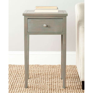 Abel Craftsman Style Nightstand with Ample Storage Drawer for Living Room and Bedroom Charm