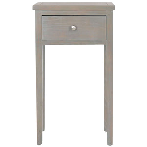 Abel Craftsman Style Nightstand with Ample Storage Drawer for Living Room and Bedroom Charm