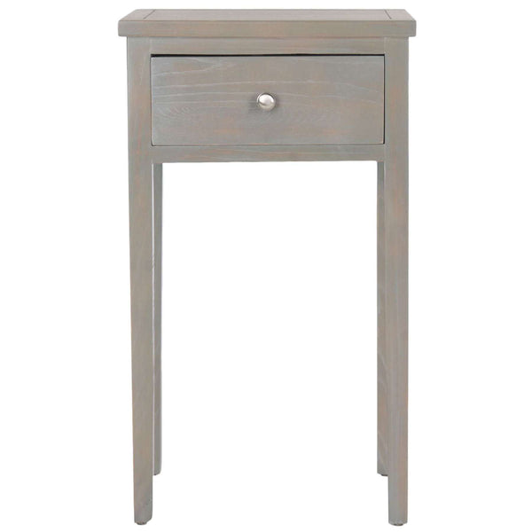 Abel Craftsman Style Nightstand with Ample Storage Drawer for Living Room and Bedroom Charm