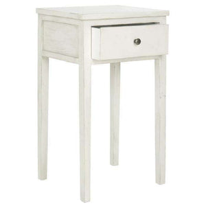 Abel Craftsman Style Nightstand with Ample Storage Drawer for Living Room and Bedroom Charm