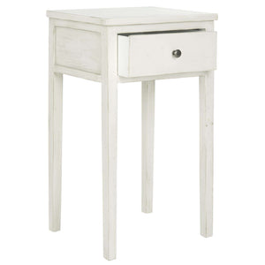 Abel Craftsman Style Nightstand with Ample Storage Drawer for Living Room and Bedroom Charm