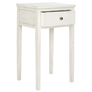 Abel Craftsman Style Nightstand with Ample Storage Drawer for Living Room and Bedroom Charm