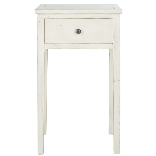 Abel Craftsman Style Nightstand with Ample Storage Drawer for Living Room and Bedroom Charm