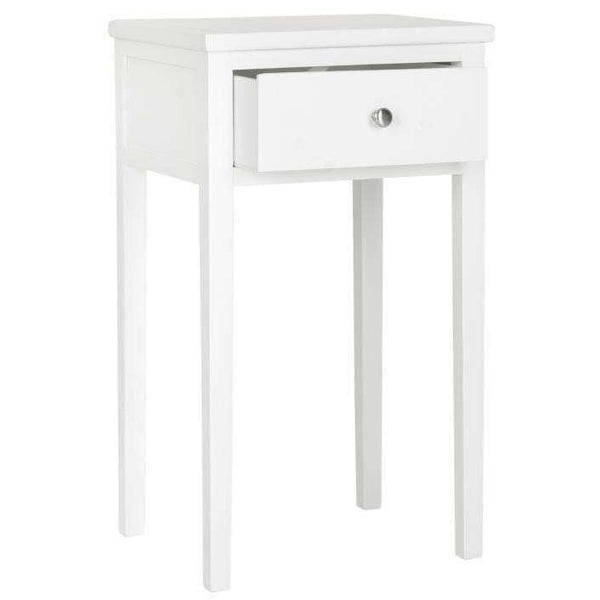 Abel Craftsman Style Nightstand with Ample Storage Drawer for Living Room and Bedroom Charm