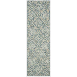 Abstract Hand Tufted Wool Rug – Elegant Rectangle Design for Luxurious Home Décor and Style