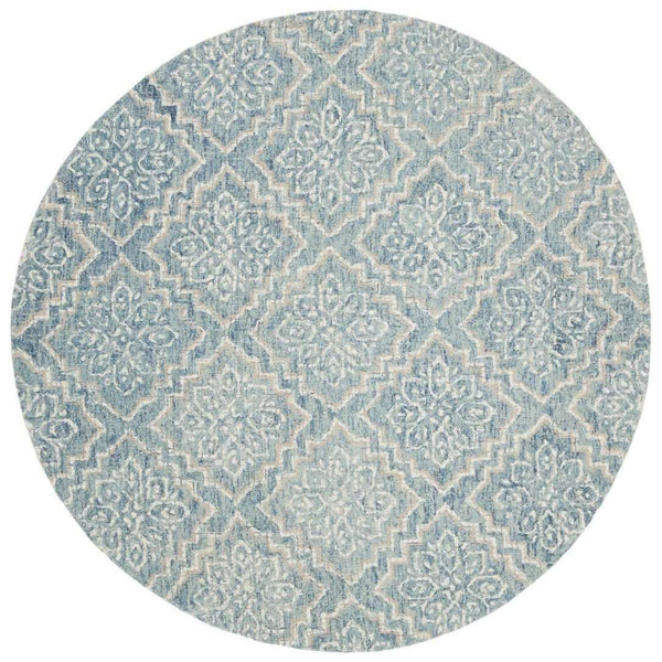 Abstract Hand Tufted Wool Rug – Elegant Rectangle Design for Luxurious Home Décor and Style