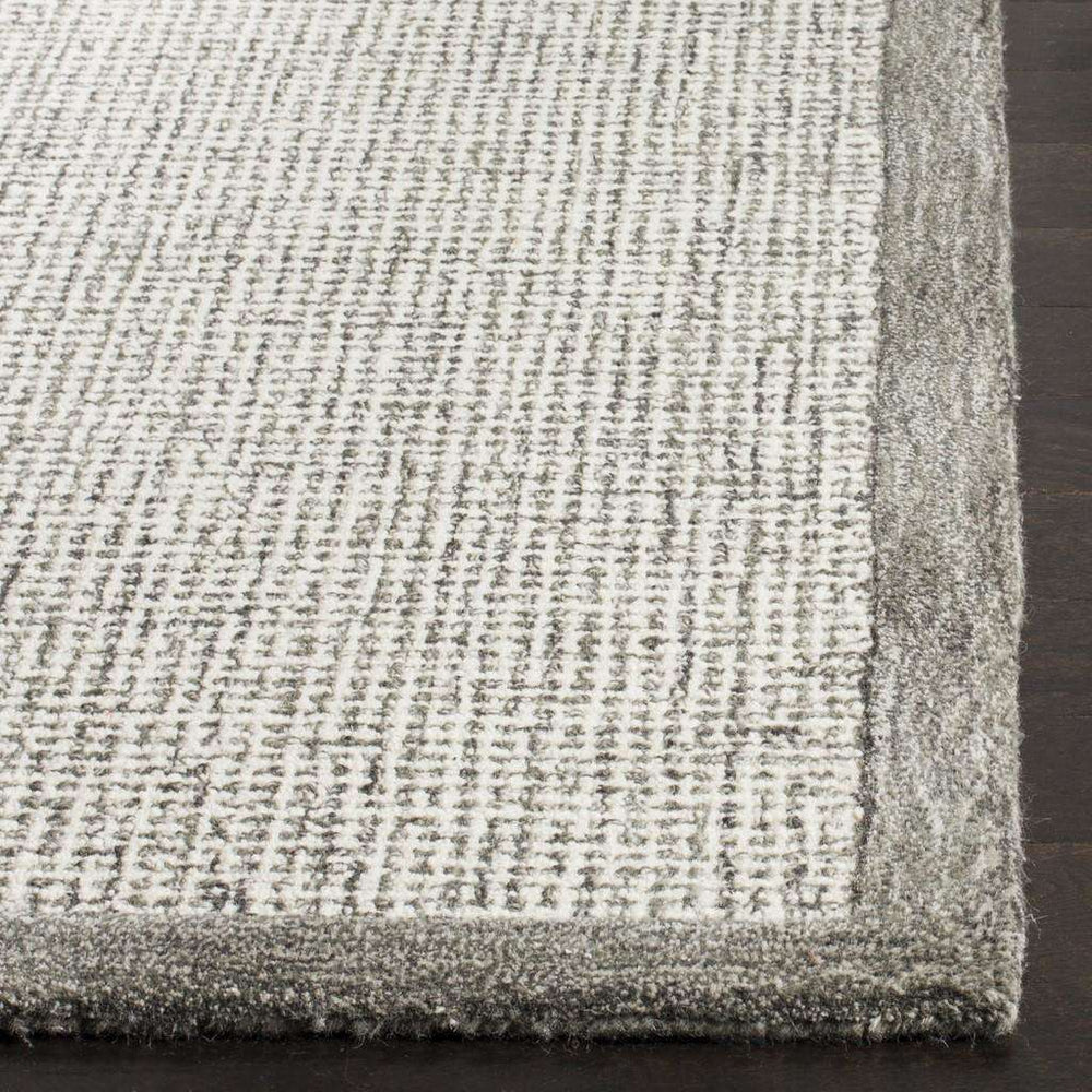 Abstract Hand-Tufted Wool Pile Rug – Sophisticated Design for Luxurious Home Décor and Comfort
