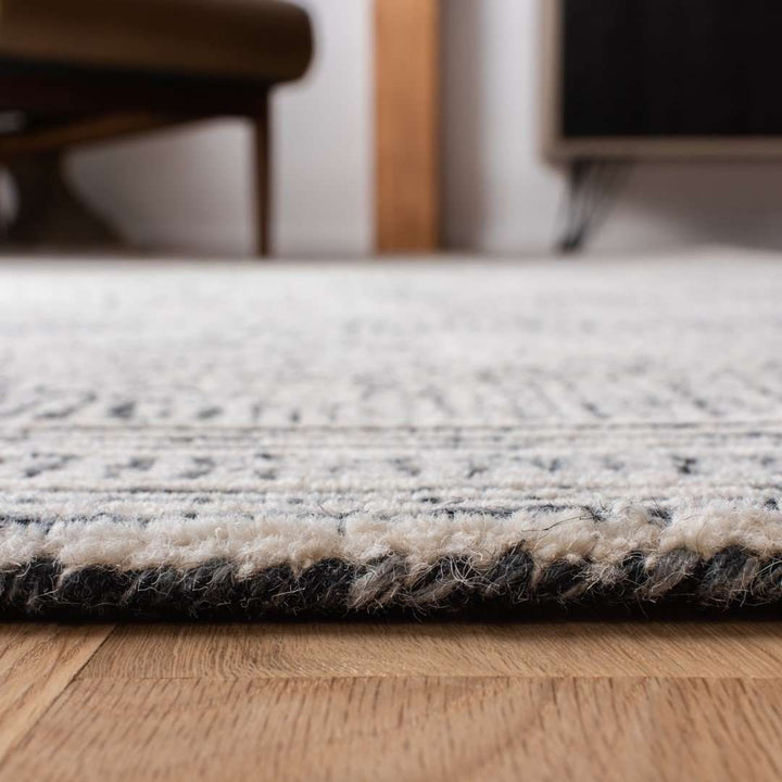 Whitton Viscose/Wool Hand Tufted Industrial Rug – English Elm