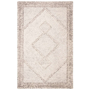 Abstract Tufted Wool Rug - Rectangle Design, 100% Premium Wool, Luxurious Softness for Your Home