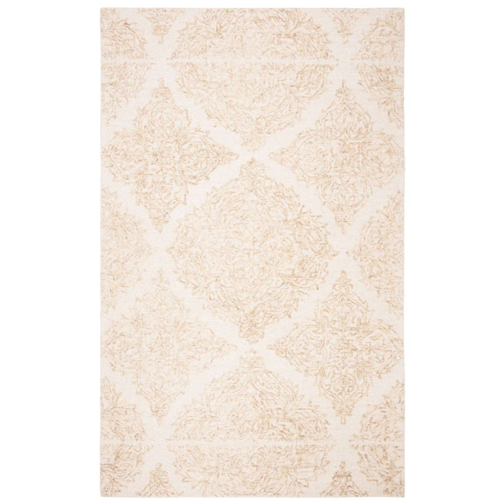 Abstract Tufted Wool Rug from India - Luxurious Design, Soft Texture, Perfect for Any Room Decor