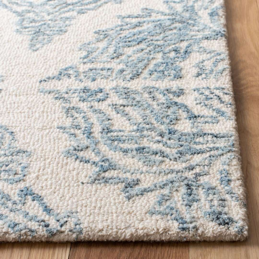 Abstract Tufted Wool Rug from India - Luxurious Design, Soft Texture, Perfect for Any Room Decor