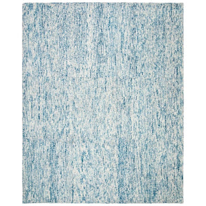 Abstract Hand Tufted Wool Pile Rug – Elegant Rectangle Design with 7MM Pile Height from India