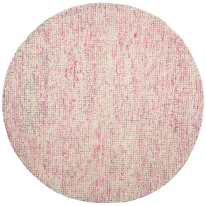 Abstract Hand Tufted Wool Pile Rug – Elegant Rectangle Design with 7MM Pile Height from India