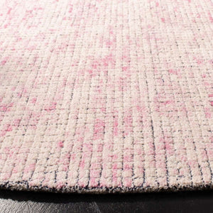 Abstract Hand Tufted Wool Pile Rug – Elegant Rectangle Design with 7MM Pile Height from India