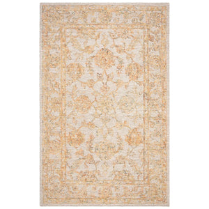 Abstract Hand Tufted Wool Pile Rug - Elegant Rectangle Design with Luxurious 8MM Pile Height