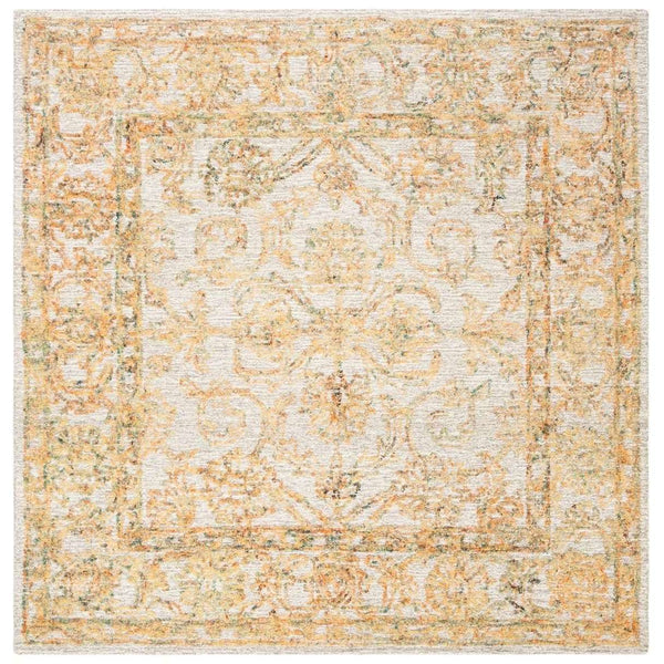 Abstract Hand Tufted Wool Pile Rug - Elegant Rectangle Design with Luxurious 8MM Pile Height