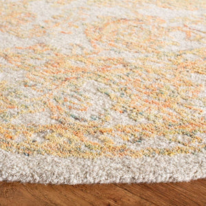 Abstract Hand Tufted Wool Pile Rug - Elegant Rectangle Design with Luxurious 8MM Pile Height