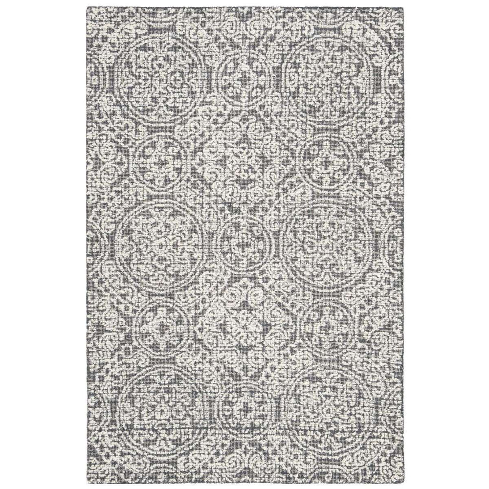 Abstract Hand Tufted Rug - Luxurious 100% Wool Pile for Elegant Home Decor and Comfort