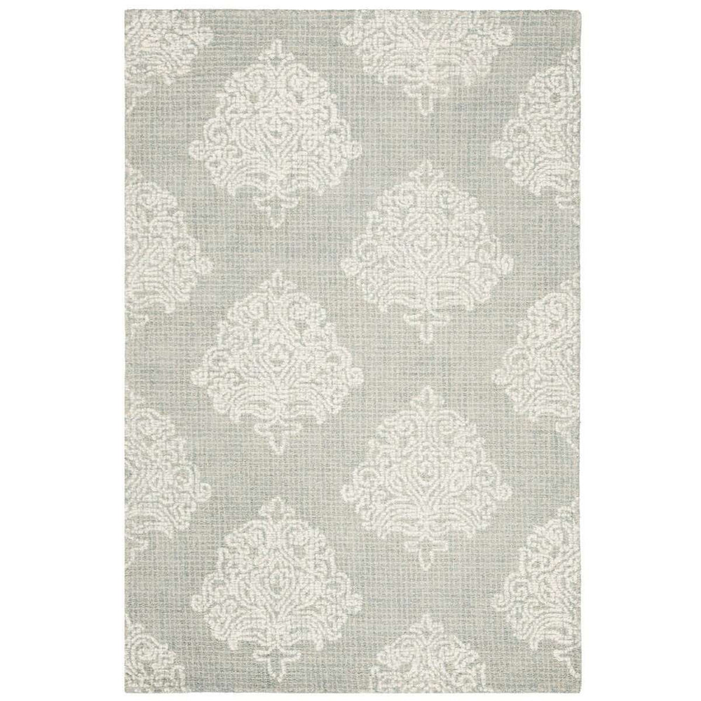 Abstract Hand-Tufted Rug - Luxurious 100% Wool Pile for Elegant Home Décor and Comfort