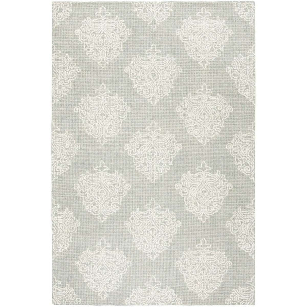 Abstract Hand-Tufted Rug - Luxurious 100% Wool Pile for Elegant Home Décor and Comfort