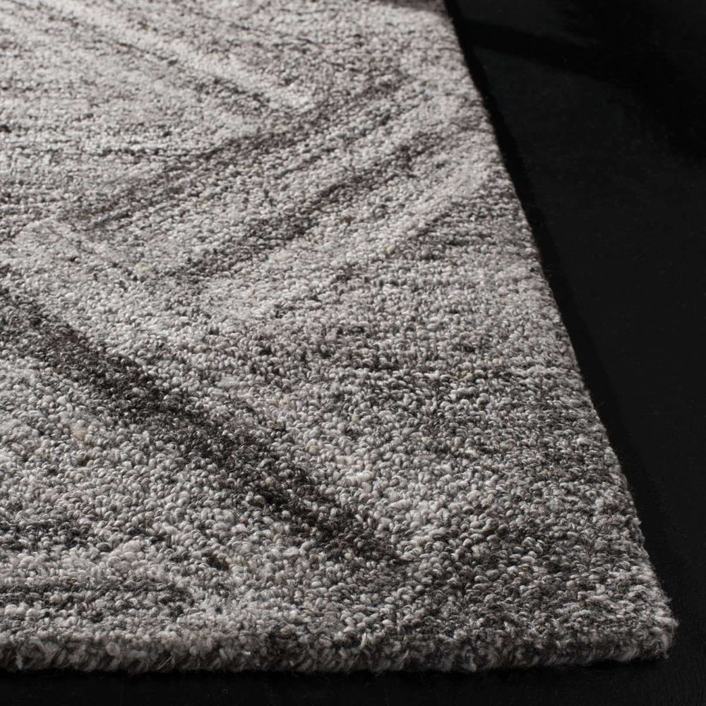 Abstract Hand Tufted Rug – Luxurious Wool and Viscose Blend for Elegant Home Décor and Comfort