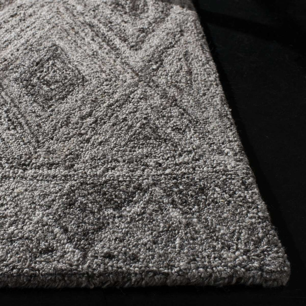 Abstract Hand Tufted Rug - Luxurious Wool & Viscose Blend, Modern Design for Stylish Interiors