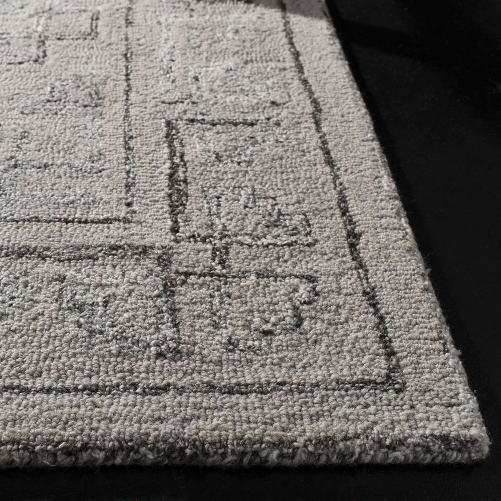 Abstract Hand Tufted Rug in Luxurious Wool and Viscose - Elevate Your Home Décor with Style!