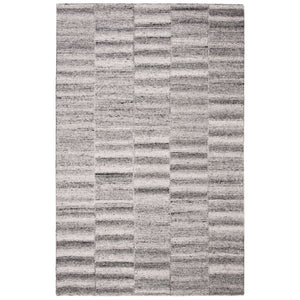 Abstract Hand Tufted Rectangle Rug - Luxurious Wool Blend, Soft Pile Height, Stylish Home Accent