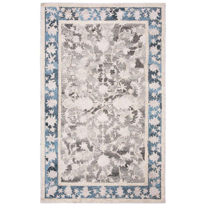 Abstract Hand Tufted Rug - Luxurious Wool Blend, Stylish Rectangle Design for Elegant Home Décor