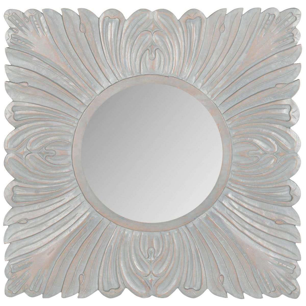 Acanthus Mirror: Elegant Handcrafted Design with Carved Acanthus Leaves for Timeless Home Decor