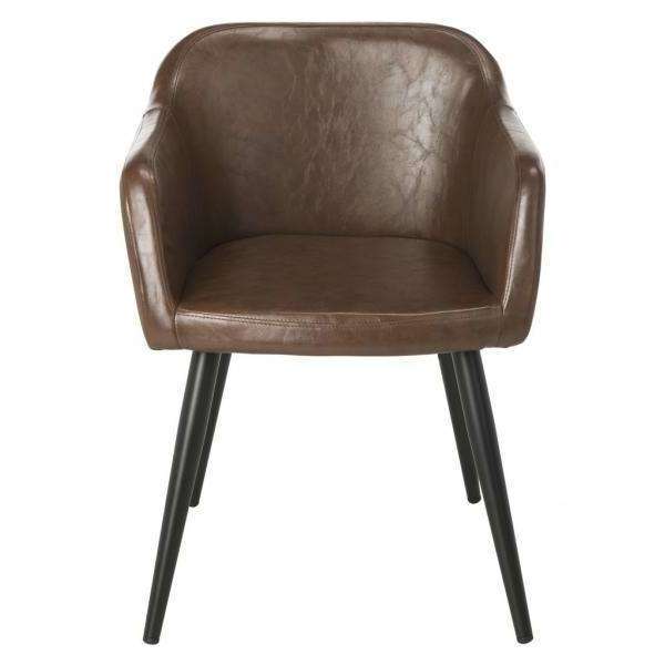 Adalena Accent Chair - Contemporary Club-Style Design with Vintage-Inspired Legs for Stylish Comfort