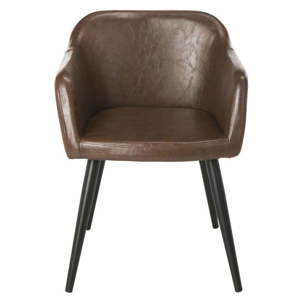 Adalena Accent Chair - Contemporary Club-Style Design with Vintage-Inspired Legs for Stylish Comfort