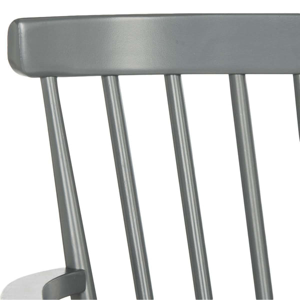 Addison Spindleback Settee - Contemporary Rubberwood Loveseat with Sleek Lines and Timeless Style