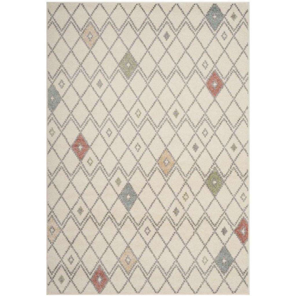 Adirondack Power Loomed Rectangle Rug - Durable Propropylene Pile, Elegant Design from Turkey